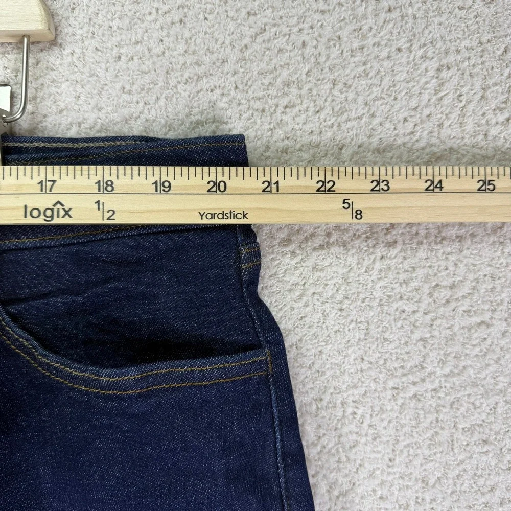 Banana Republic Dark Wash Denim Jeans Size 42x34 Tapered‎ Fit Mens
